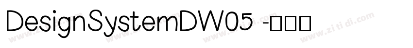 DesignSystemDW05 字体转换
